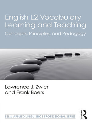 cover image of English L2 Vocabulary Learning and Teaching